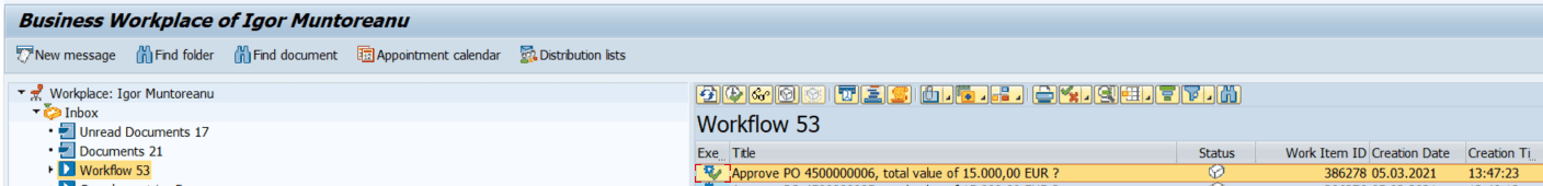 An image shows the notification in SBWP